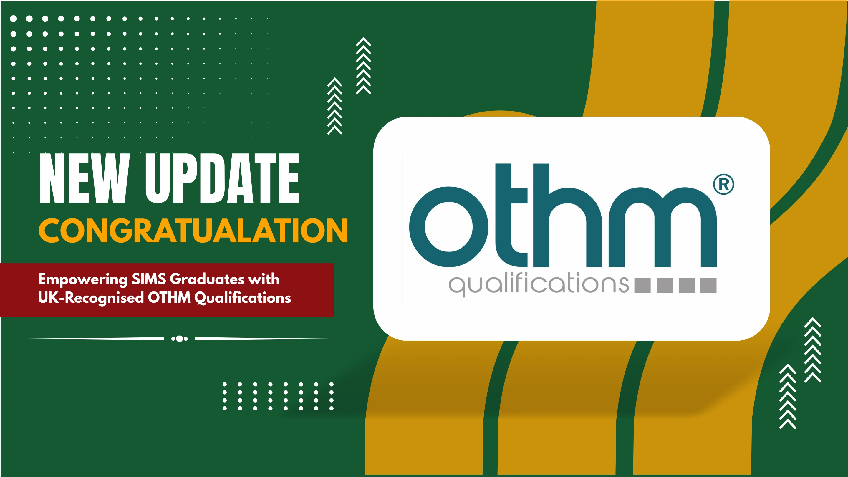 Announcement: OTHM Sanction