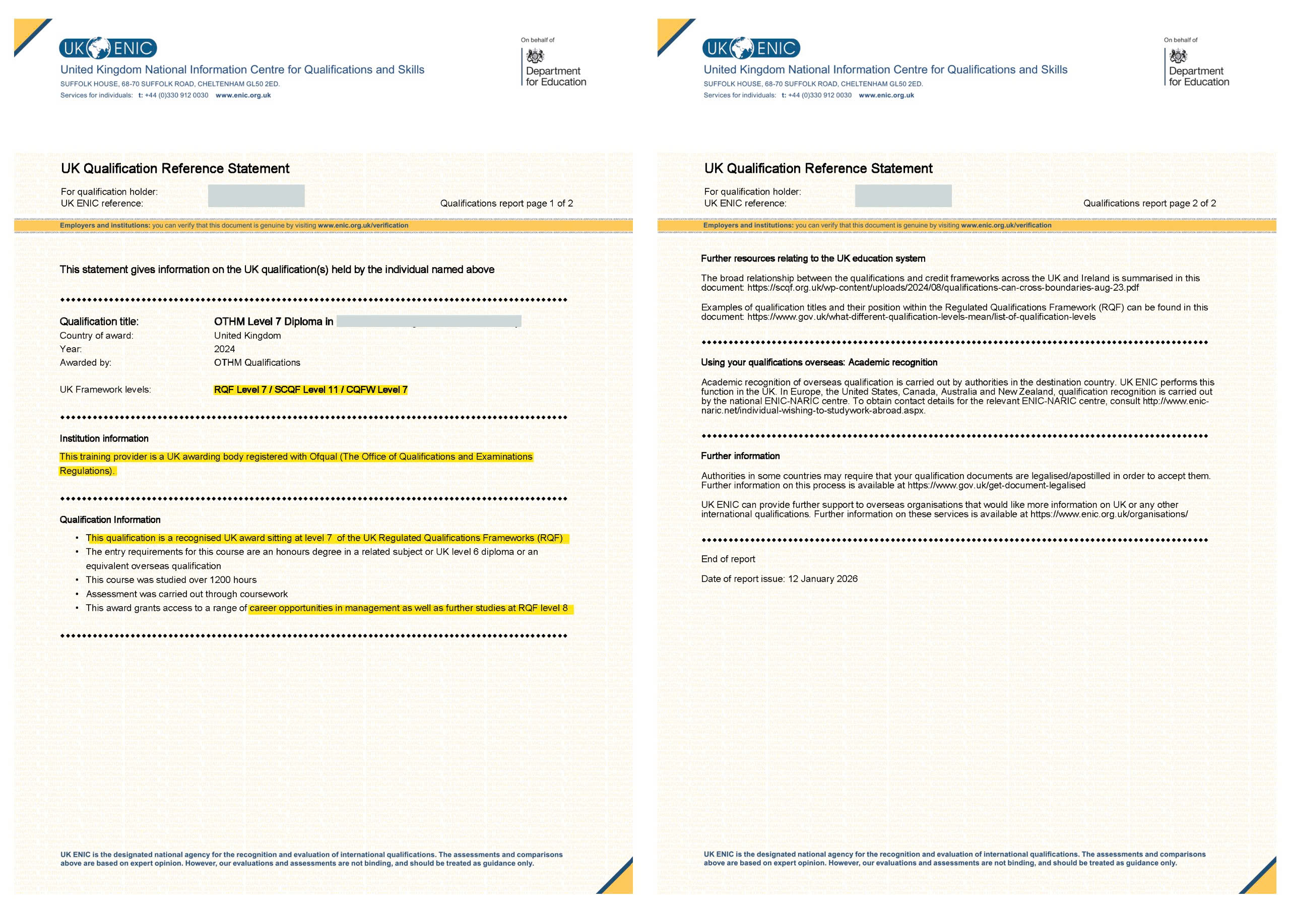 SIMS Graduates Now Eligible for UK Qualification Reference Statements — Recognised Under the UK–Switzerland Agreement